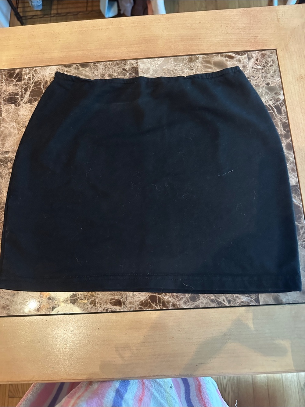 Everyday Black Mini Skirt for Kids